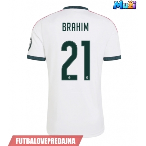 Lacne Muži Futbalové dres Real Madrid Brahim Diaz #21 2026-27 Krátky Rukáv - Domáci